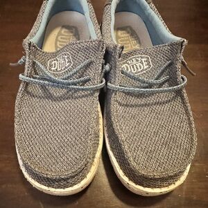 Hey Dude Gray Casual Shoes